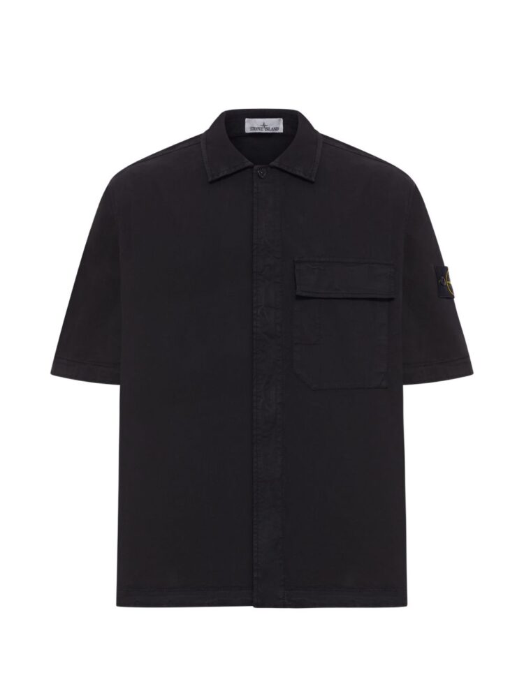 STONE ISLAND CAMICIA NERA