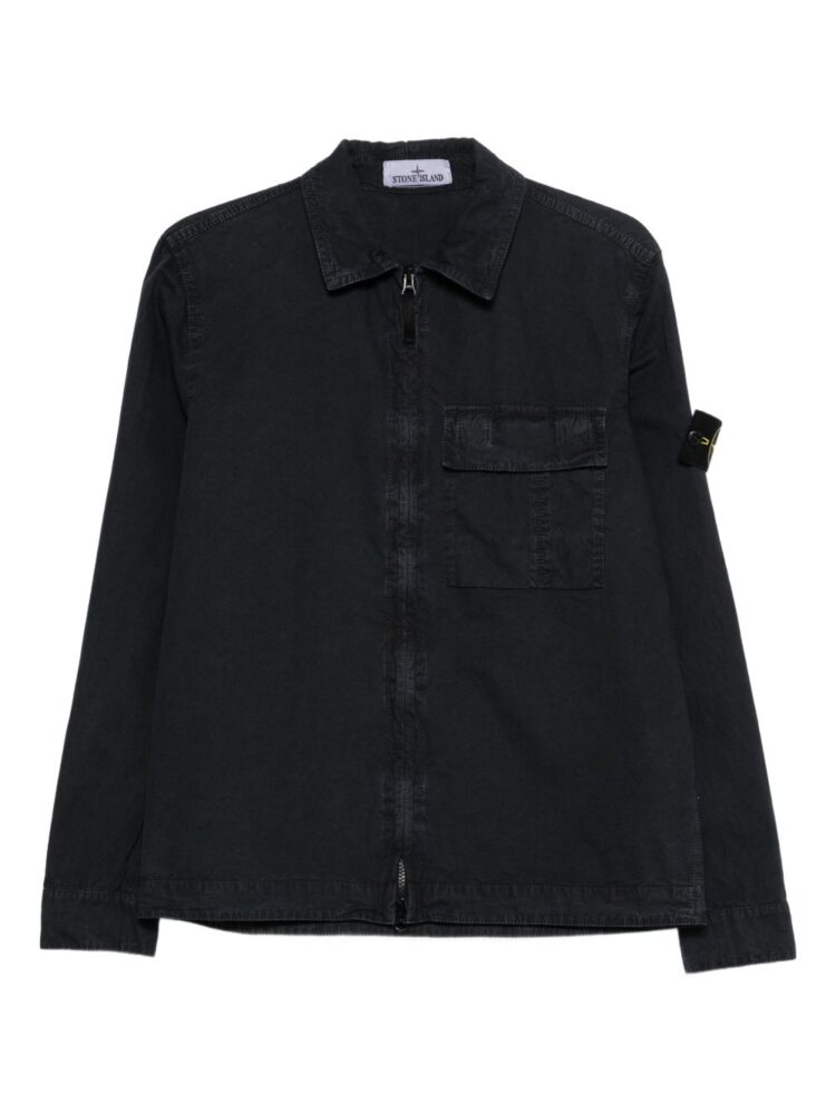 STONE ISLAND CAMICIA BLU