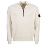 STONE ISLAND MAGLIA AVORIO