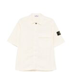 STONE ISLAND CAMICIA AVORIO