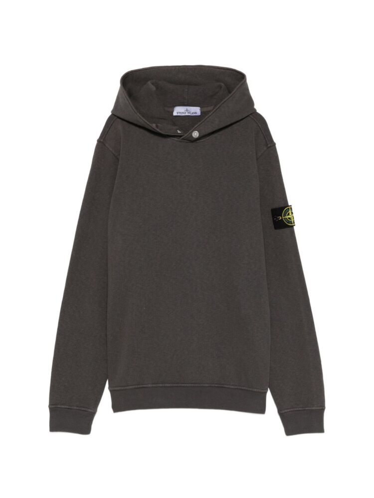 STONE ISLAND FELPA GRIGIO SCURO