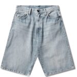 CARHARTT BERMUDA DENIM BLU