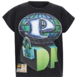 PDF T-SHIRT NERA SKINNY BARTI
