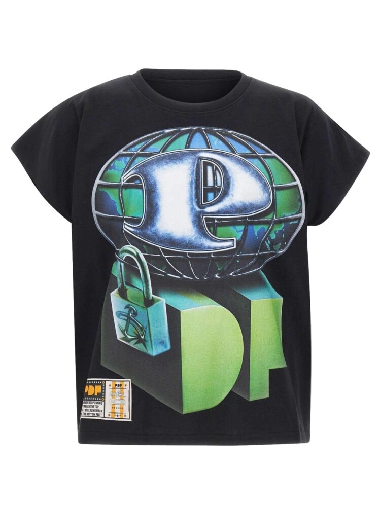 PDF T-SHIRT NERA SKINNY BARTI