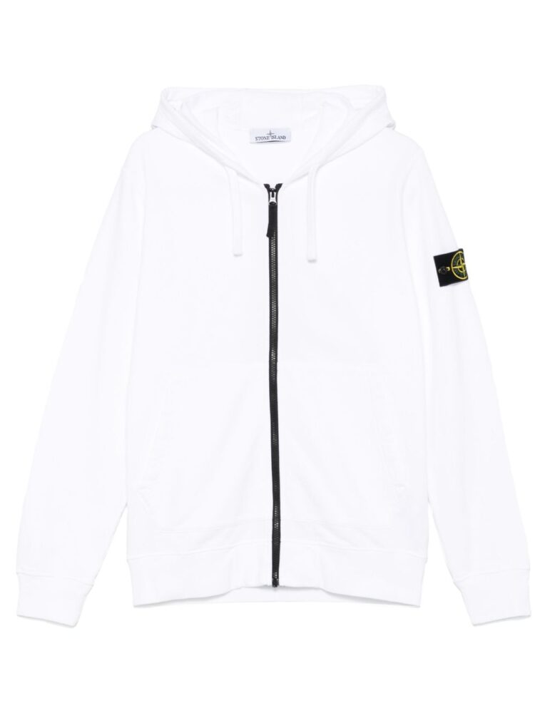 STONE ISLAND FELPA AVORIO