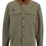 BARBOUR CAMICIA VERDE OLIVA
