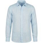 120 LINO Camicie Placid blu