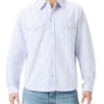CYCLE Camicie Bianco/navy blue