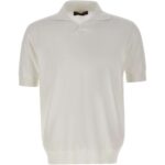 FILIPPO DE LAURENTIIS Polo Bianco ottico