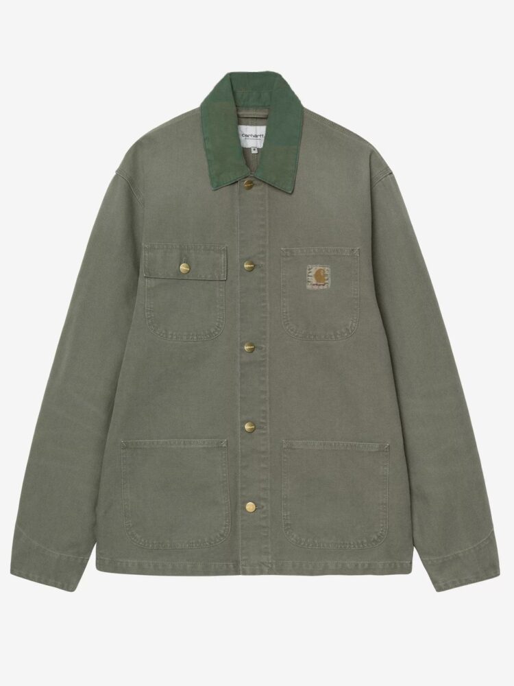 Carhartt Giubbotti Shady green destroy wash