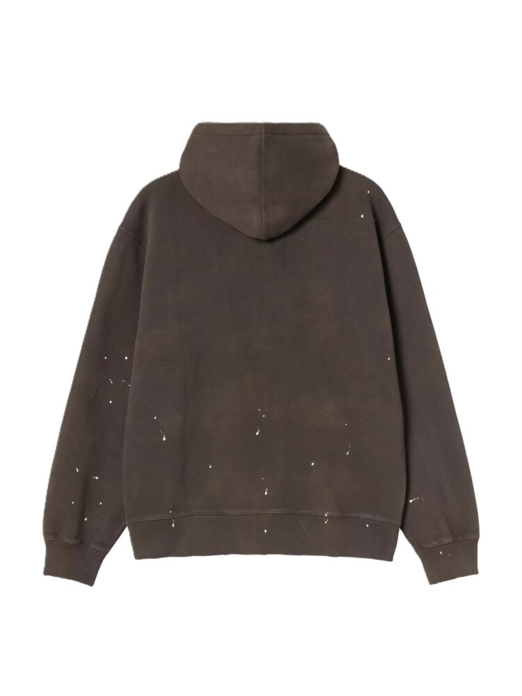 Carhartt Felpe Tobacco destroy wash splatter