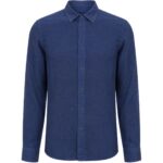 120 LINO Camicie Navy blue