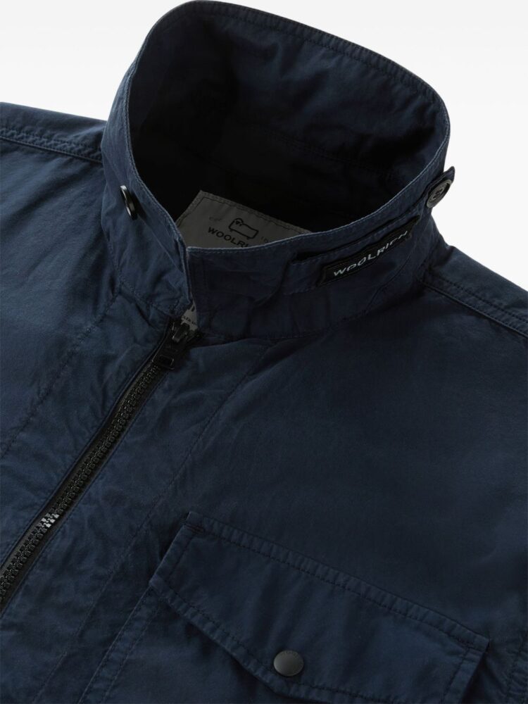 WOOLRICH Camicie Melton blu