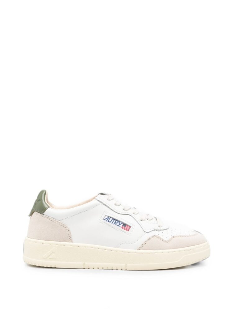 AUTRY Sneakers White/ bronze green