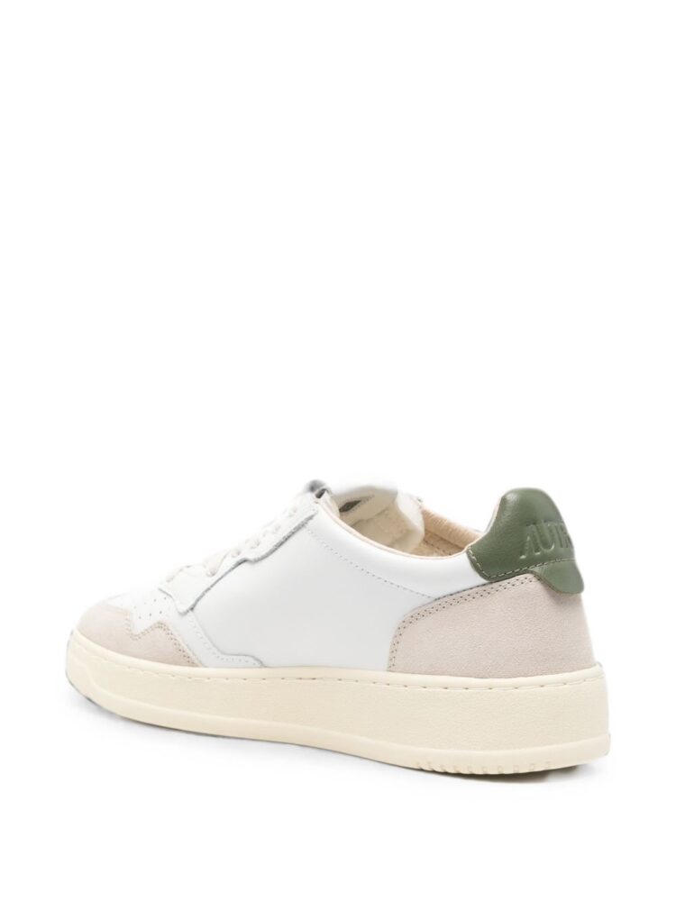 AUTRY Sneakers White/ bronze green