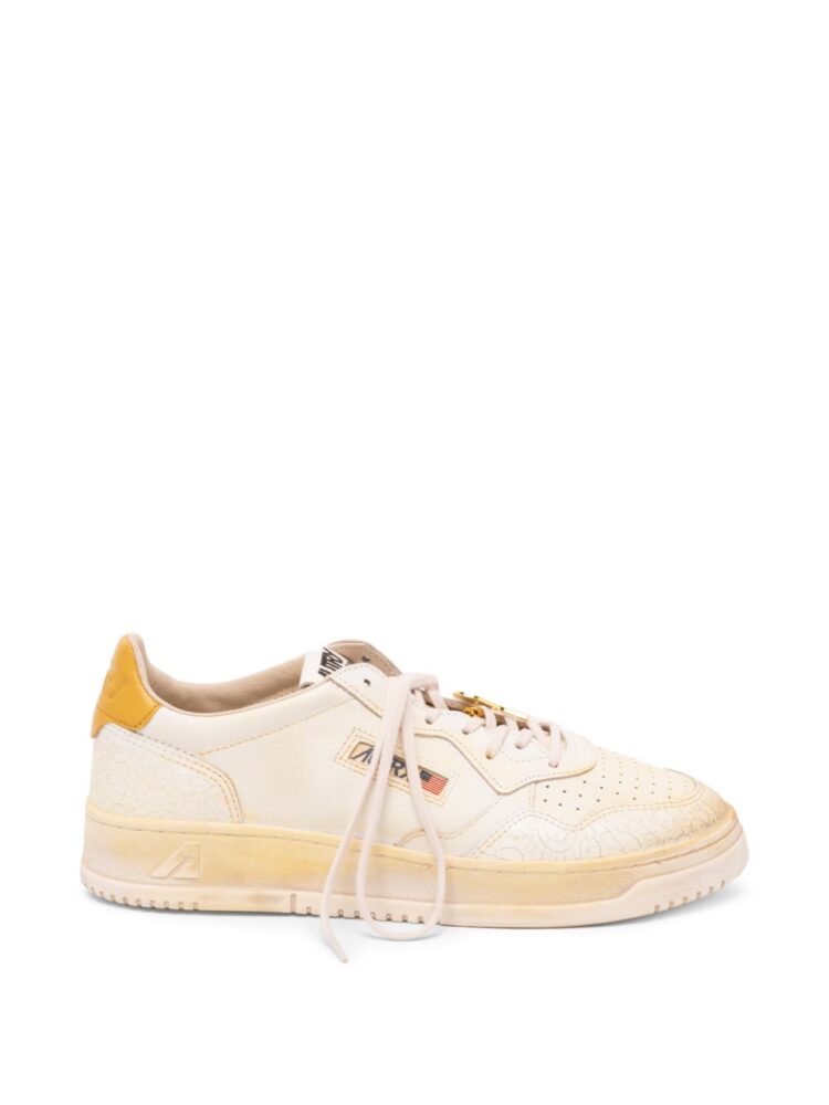 AUTRY Sneakers White/yellow