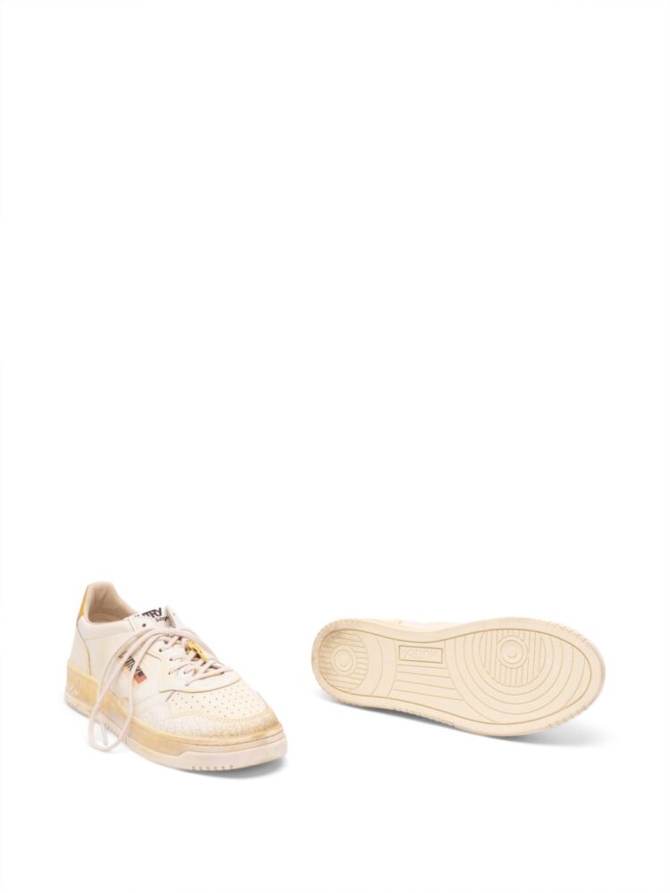 AUTRY Sneakers White/yellow
