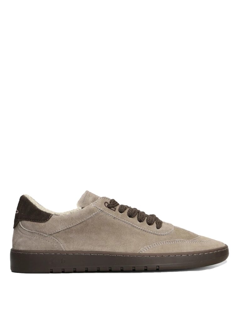 PIUMHA Sneakers Taupe brown/lining teddy fur