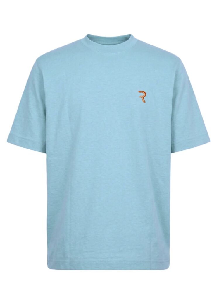 RHun T-shirt AZZURRO/ARANCIO