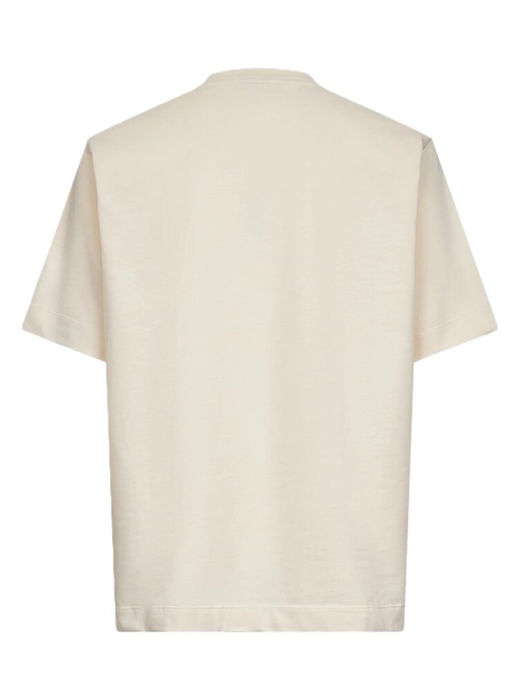 RHun T-shirt BEIGE/ROSSO