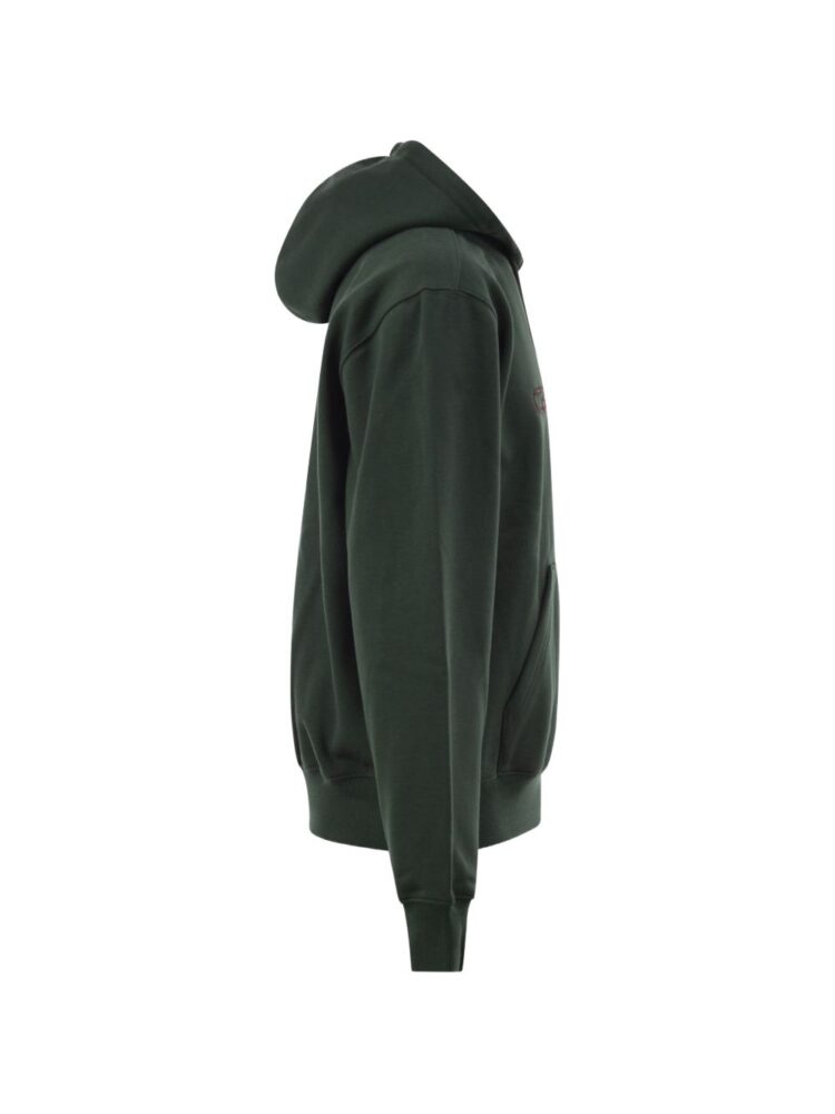 Carhartt Felpa Verde con cappuccio