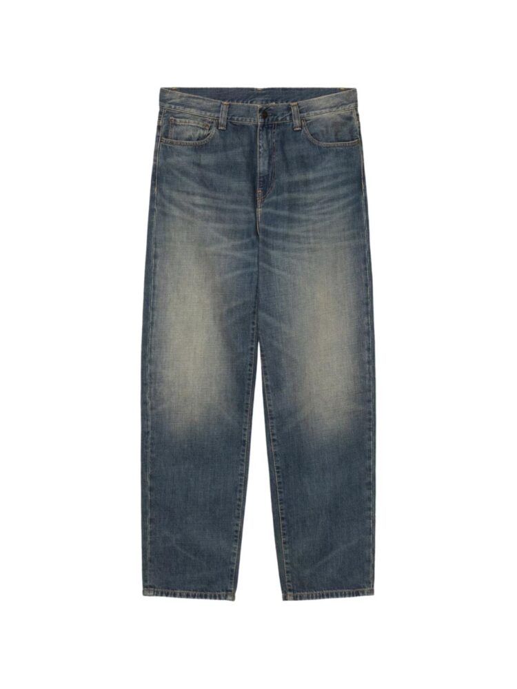 Carhartt Pantaloni Blue mid worn used