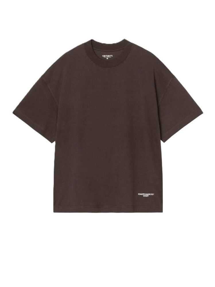Carhartt T-shirt Tobacco/white