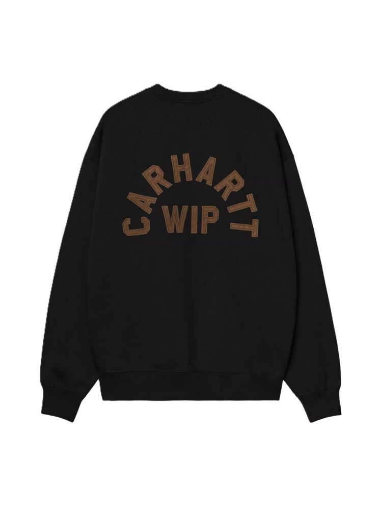 Carhartt Felpa Black/hamilton brown stone was