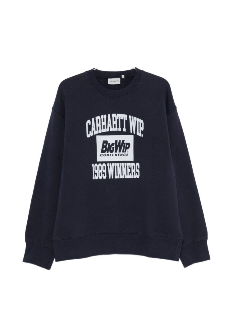 Carhartt Felpe Dark navy heavy stone wash