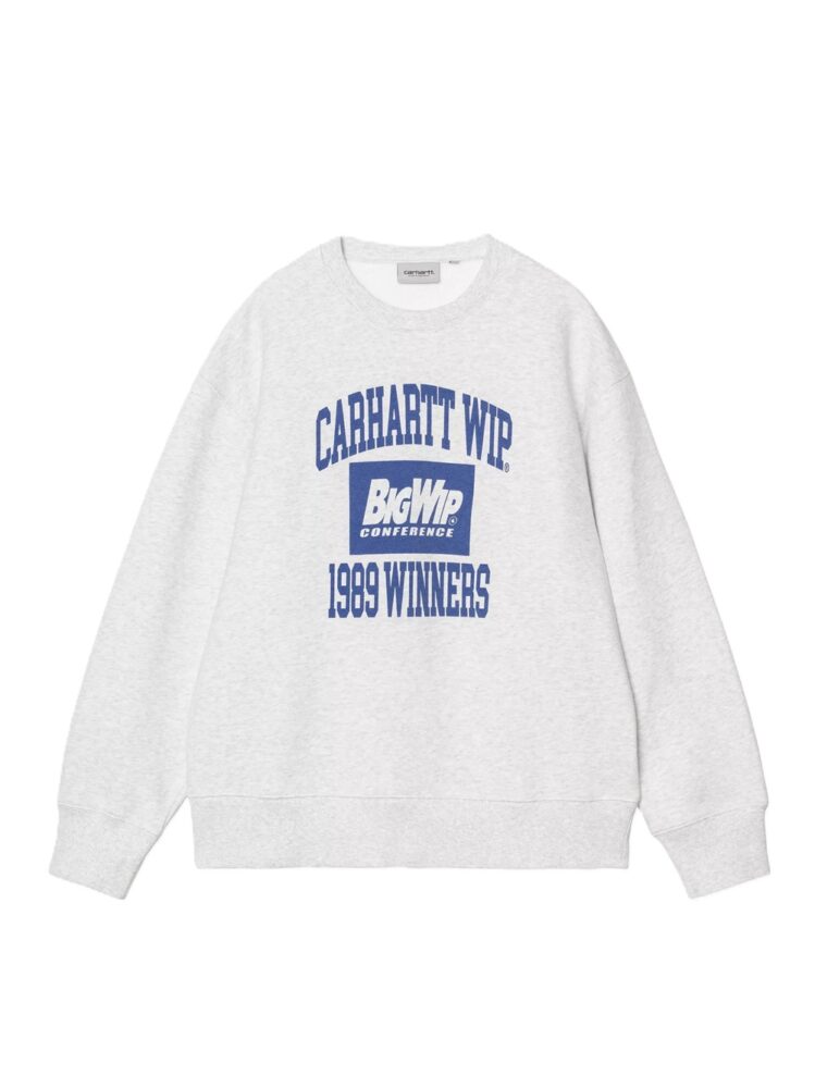 Carhartt Felpa Ash heather heavy stone wash