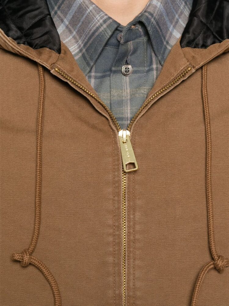 Carhartt Giubbotto Brown stone canvas