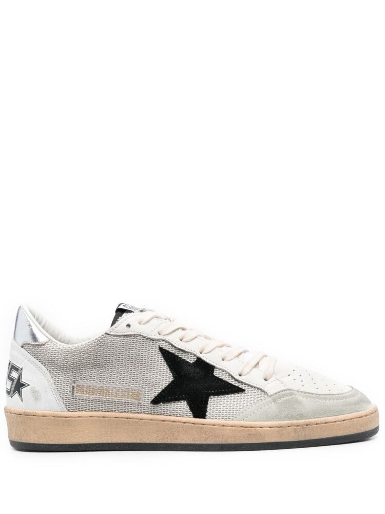 GOLDEN GOOSE Sneakers Light silver/black white/silve