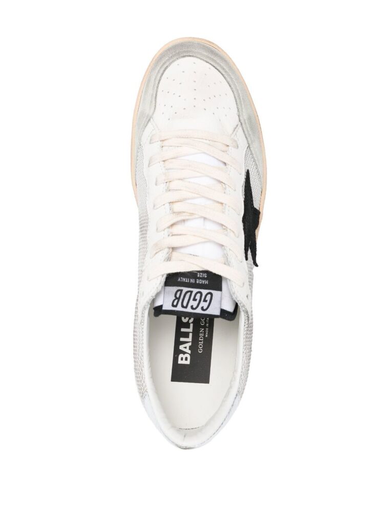 GOLDEN GOOSE Sneakers Light silver/black white/silve