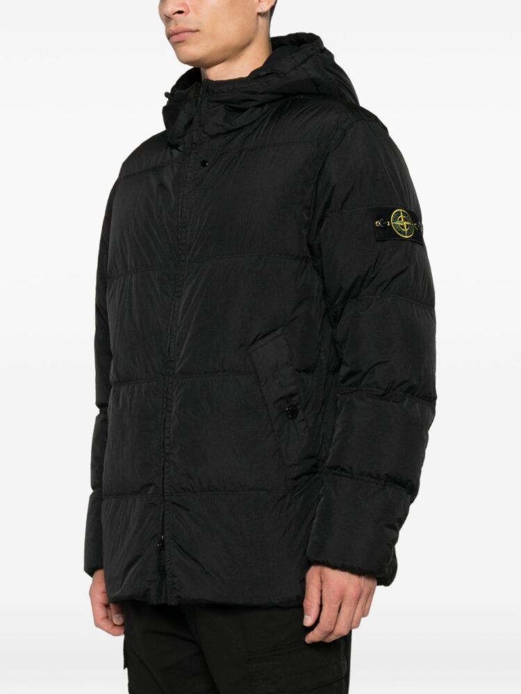 STONE ISLAND Giubbotto Nero