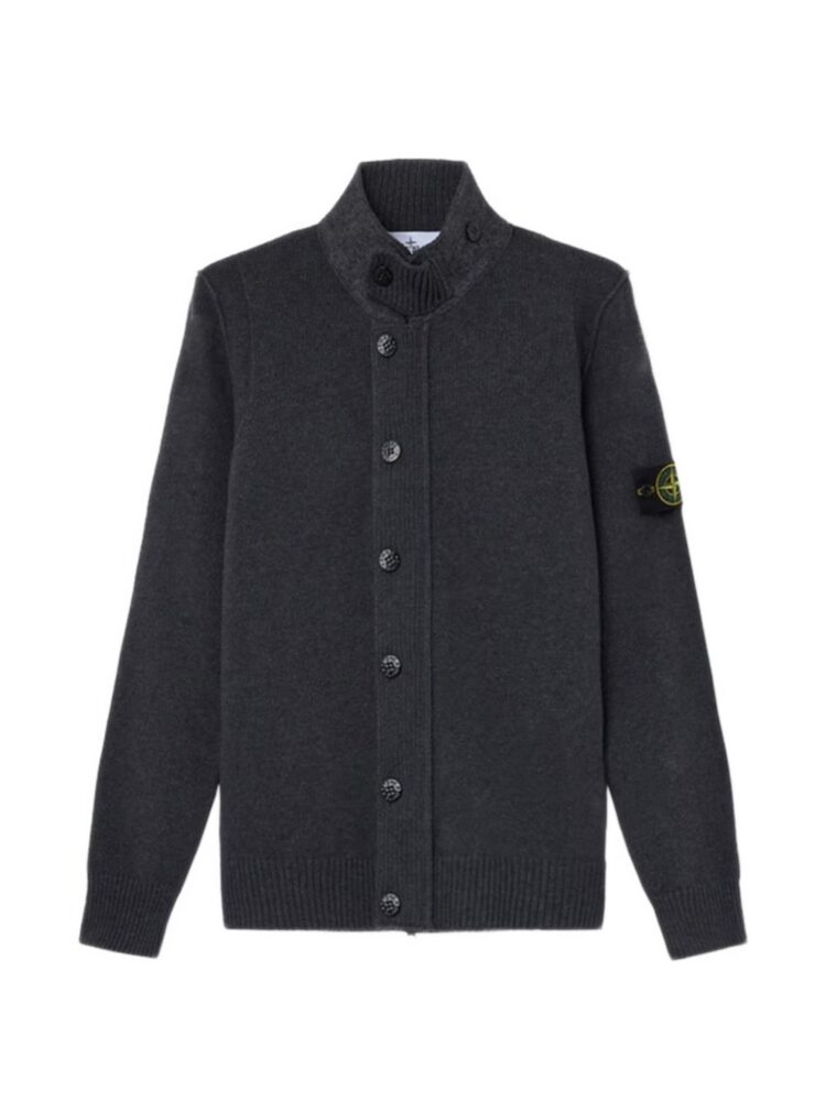 STONE ISLAND Maglia Piombo Melange