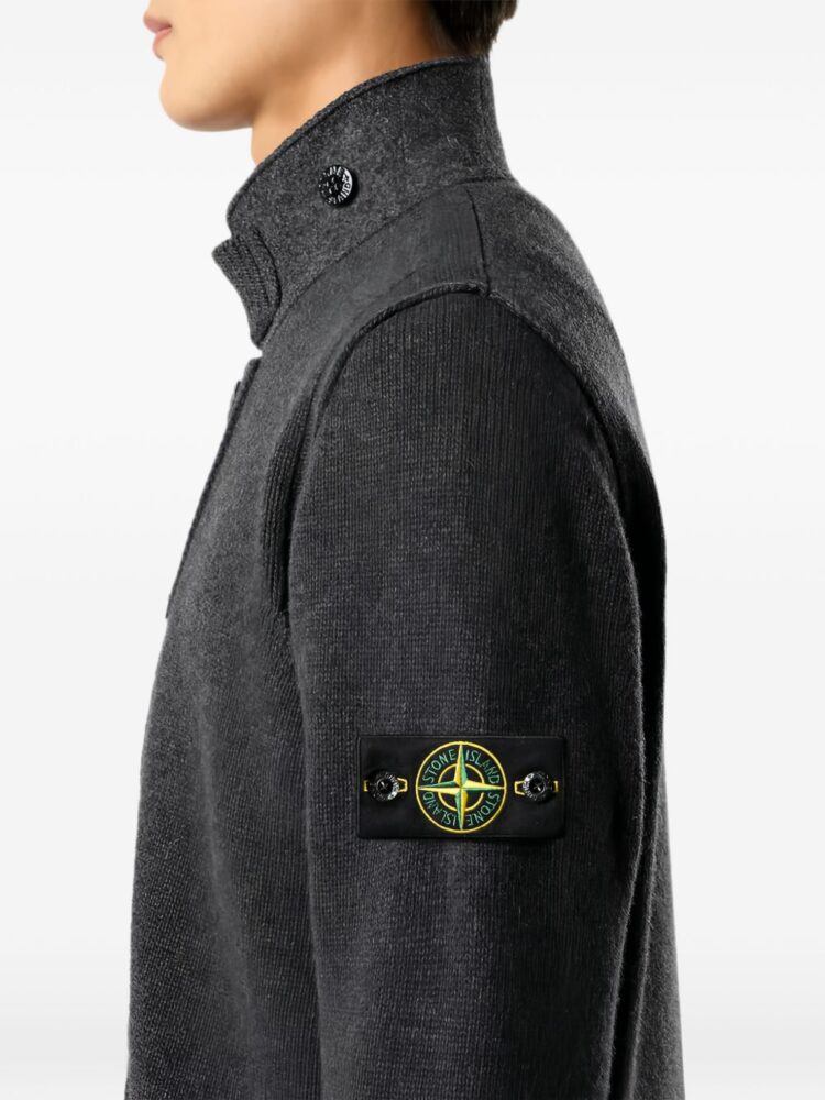 STONE ISLAND Maglia Piombo Melange