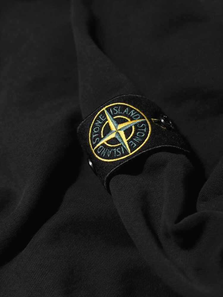 STONE ISLAND Felpa Nera