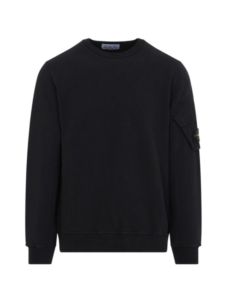 STONE ISLAND Felpa Nera