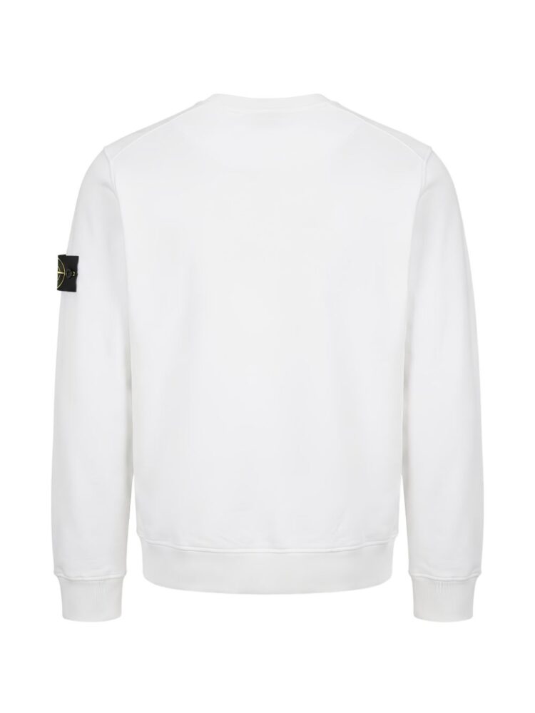 STONE ISLAND Felpa Bianca