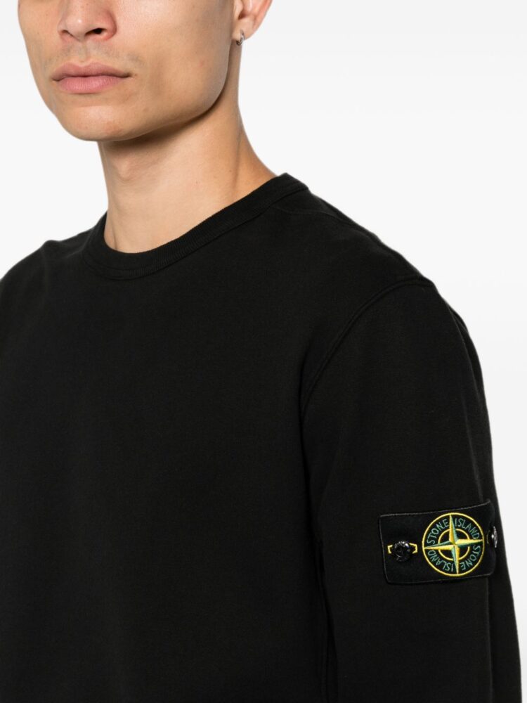 STONE ISLAND Felpa Nera