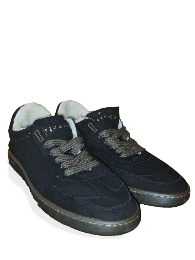 PIUMHA Sneakers Black lining teddy fur