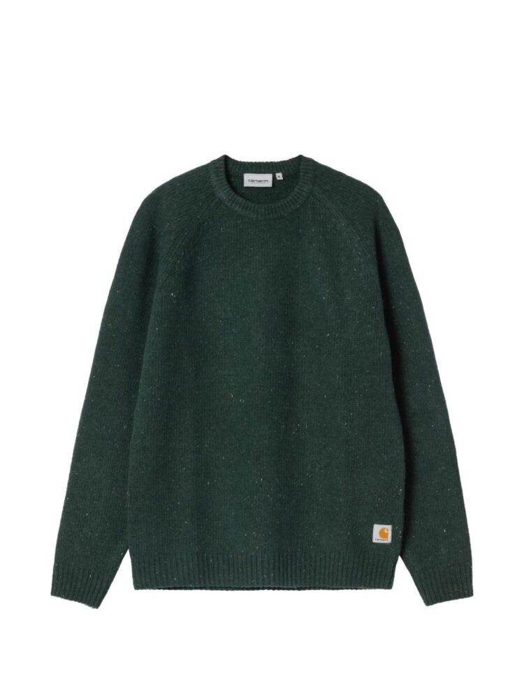 Carhartt Maglia Speckled dark scarab