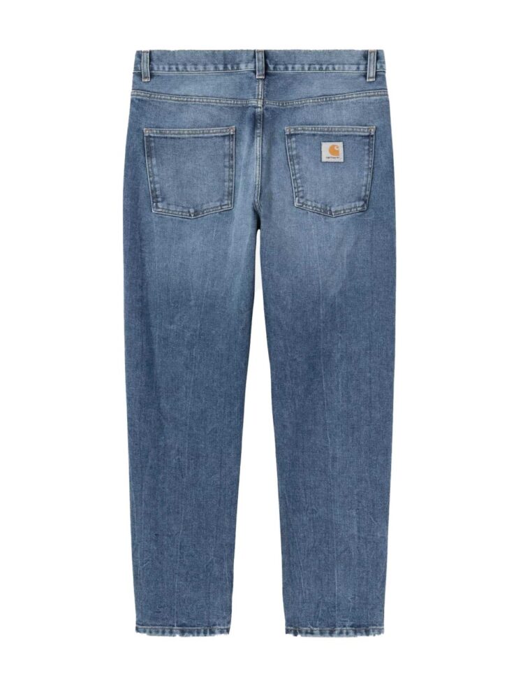 Carhartt Pantaloni Blue marble used wash