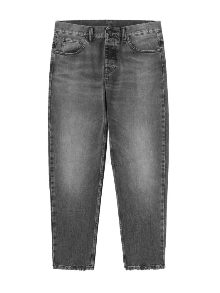 Carhartt Pantaloni Black marble used wash
