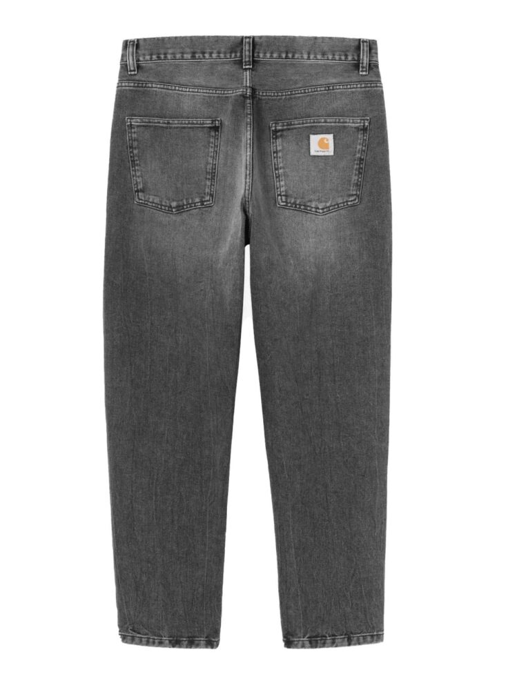 Carhartt Pantaloni Black marble used wash