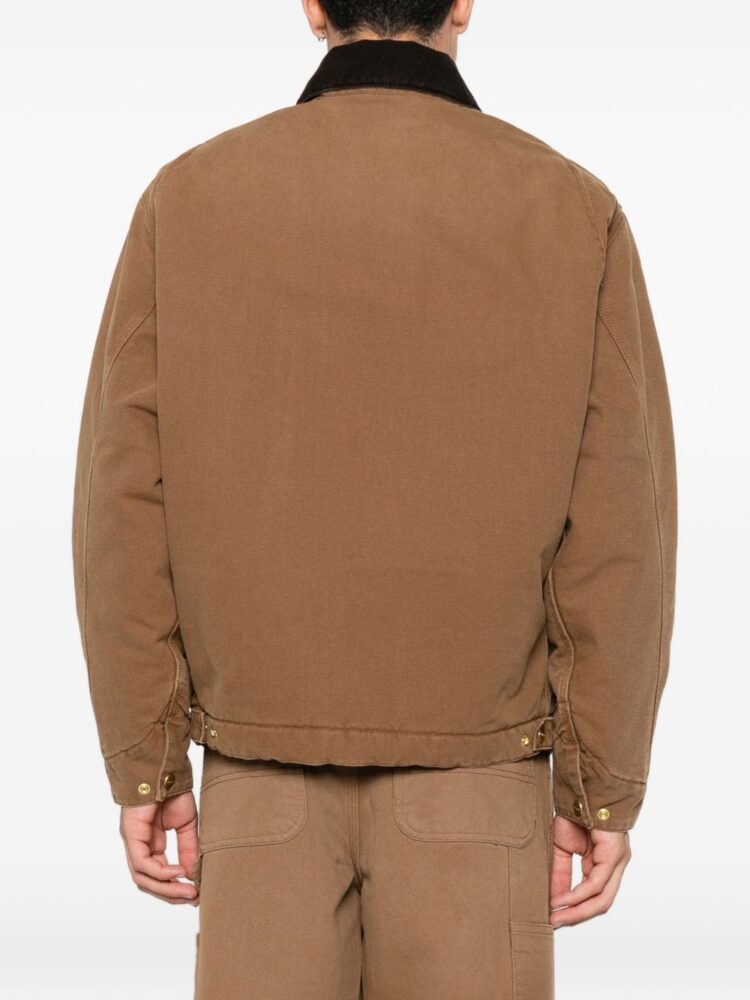 Carhartt Giubbotto Brown/tobacco stone canvas