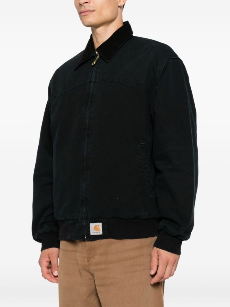 Carhartt Giubbotto Black/black stone canvas