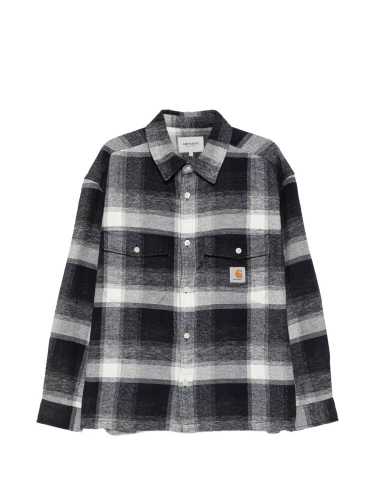 Carhartt Camicia Esterson check/dark navy