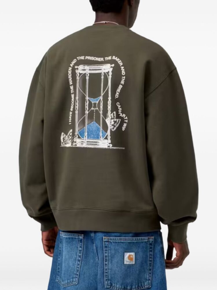 Carhartt Felpa Cypress stone washed