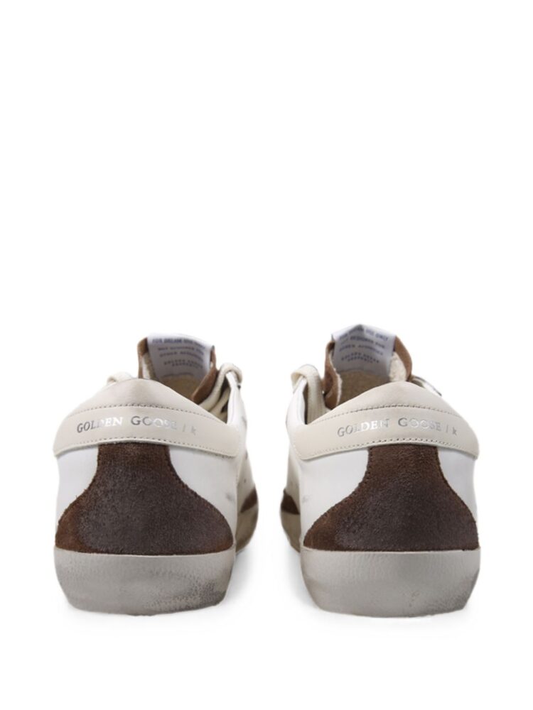 GOLDEN GOOSE Sneakers White/ brown/blue denim/cream